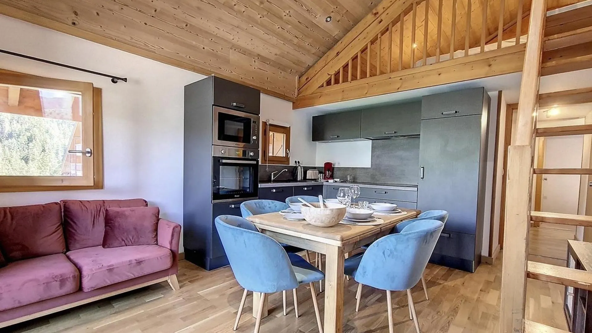 Duplex Renove Avec Balcon, Proche Des Pistes, Parking Et Wifi - Fr-1-688-16 Apartment Meribel
